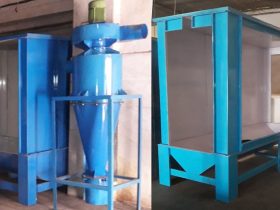 Batch Type Powder Coating Booths