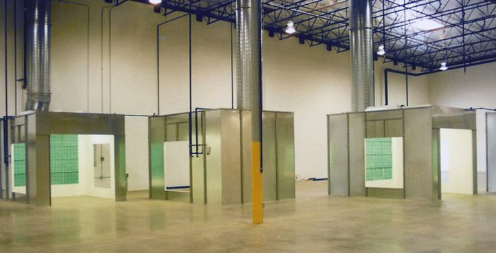 Dry Filter Spray Booth
