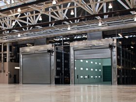 Large Industrial Paint Booth